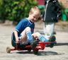 Foot Twister gross in Aktion - Winther Viking - hochwertiges Kinderfahrzeug für Institutionen