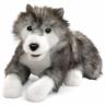 Tier-Handpuppe von Folkmanis - Polarwolf