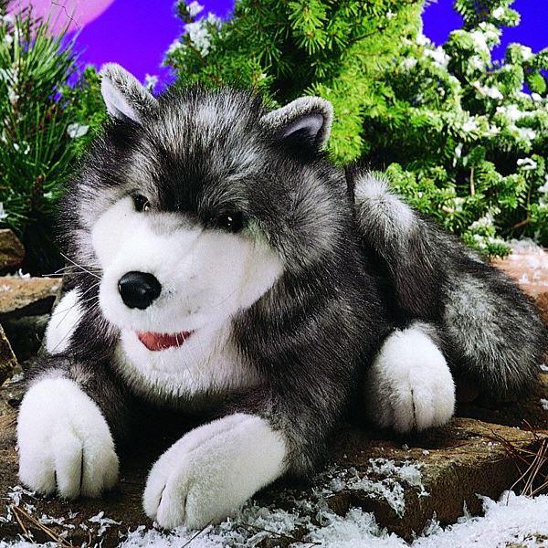 Handpuppe - original Folkmanis - Polarwolf