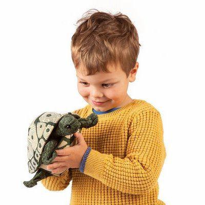 Landschildkröte Handpuppe Folkmanis