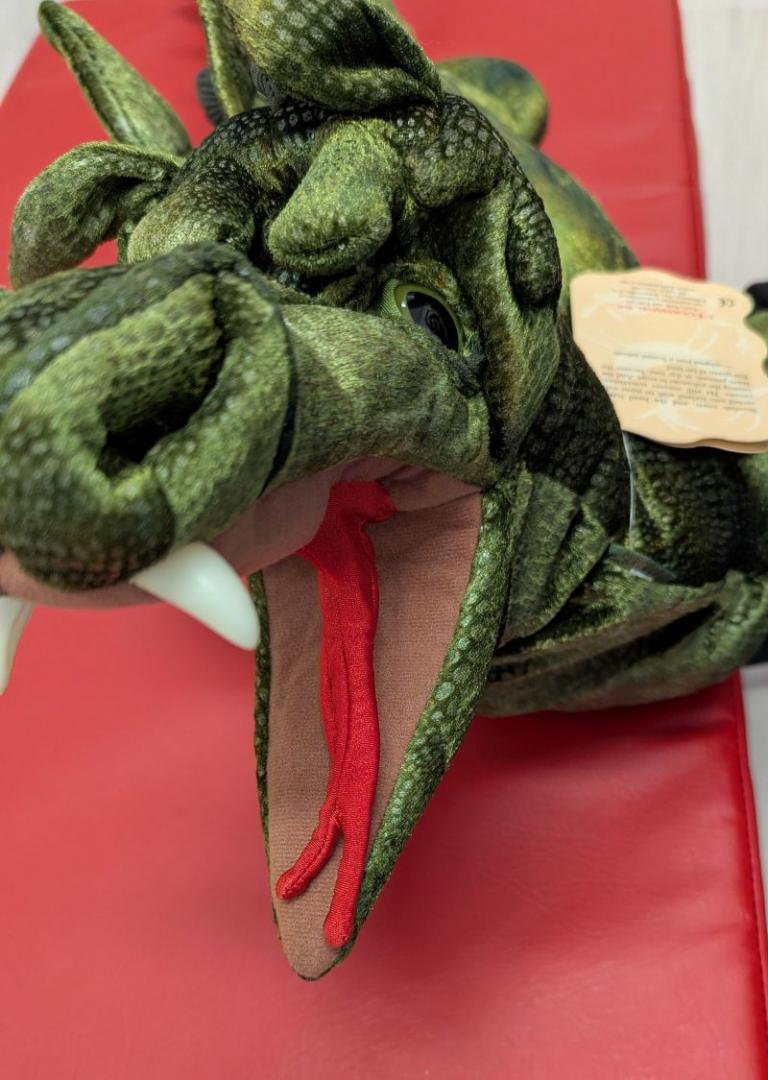 Seeungeheuer Handpuppe - Rarität Folkmanis