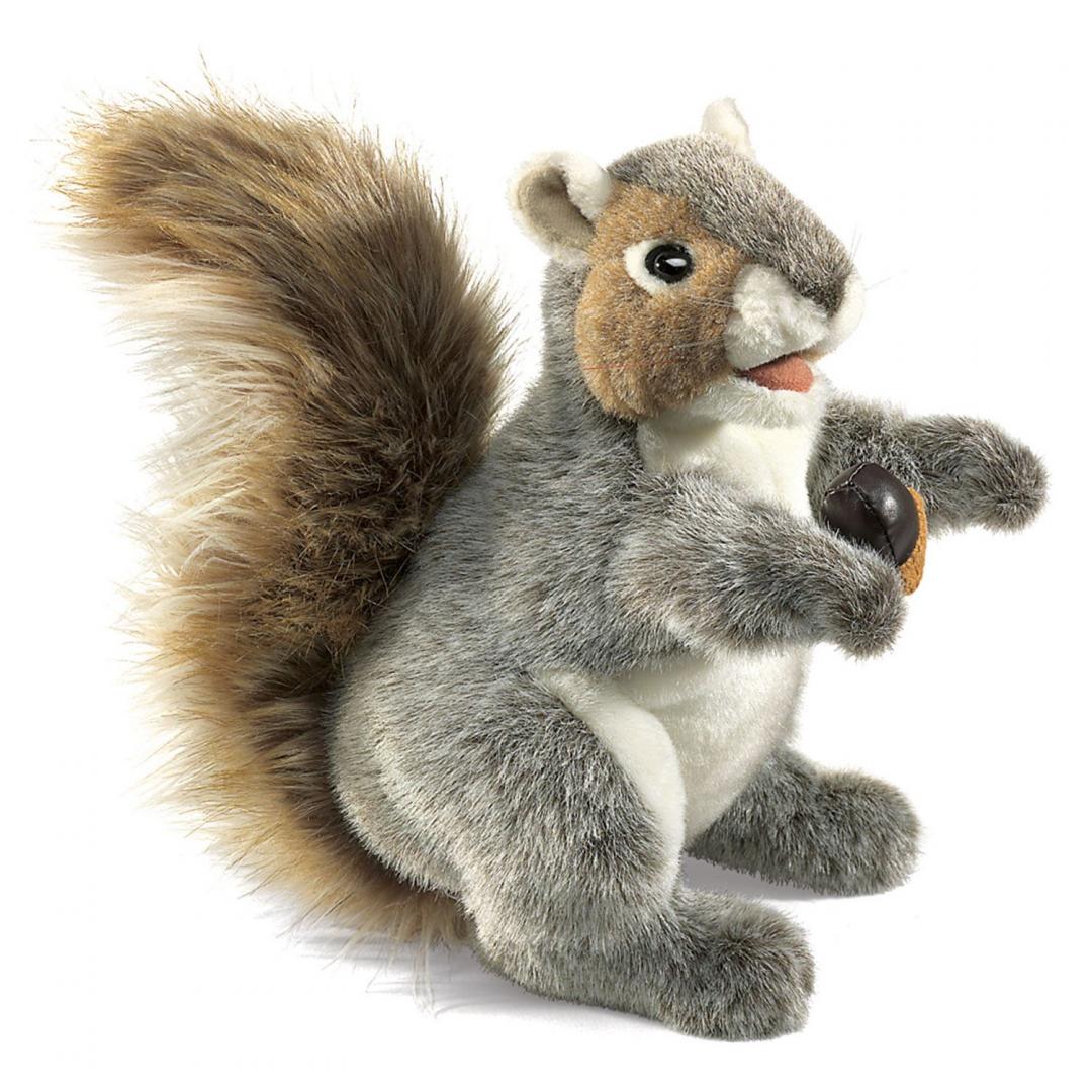 Eichhörnchen Handpuppe Folkmanis - Die sehr realistisch aussehenden Tier-Handpuppen von Folkmanis zeichnen sich aus durch ihre hohe Qualität und besondere Liebe zum Detail. Eichhörnchen Handpuppe Folkmanis