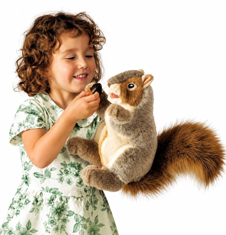 Eichhörnchen Handpuppen Folkmanis