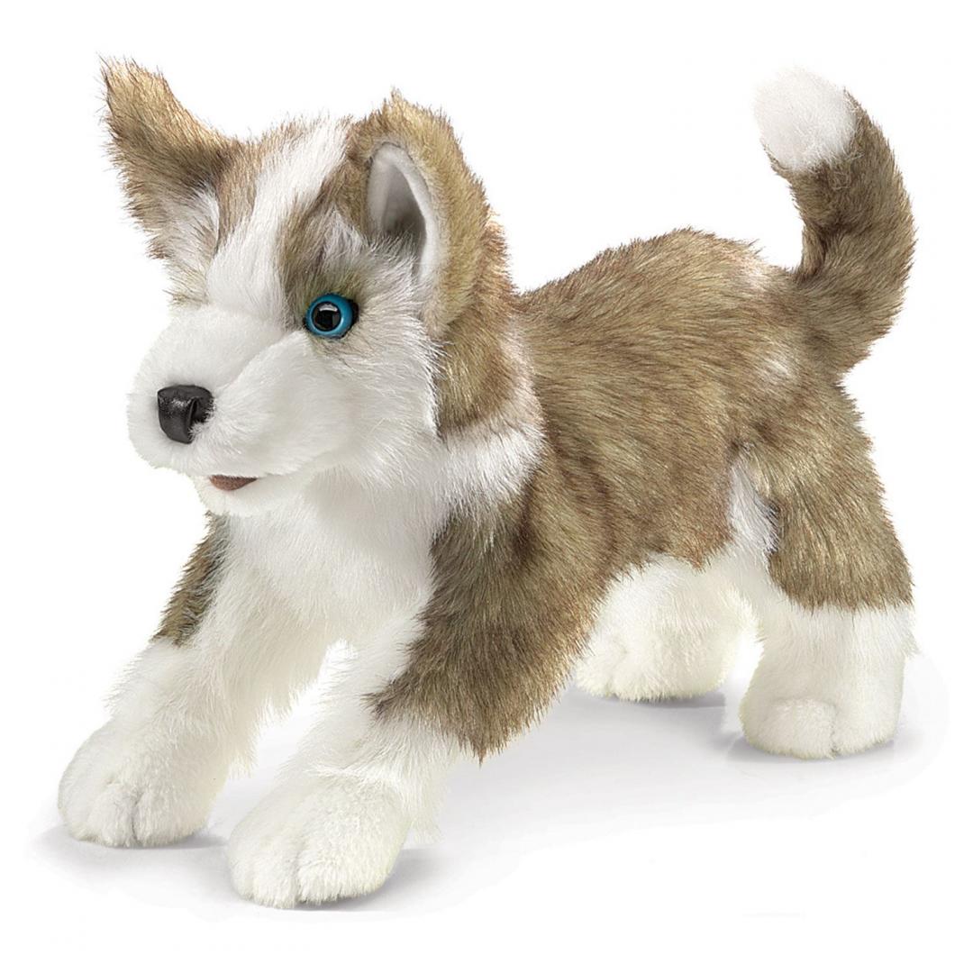 Wolfsjunges Handpuppe Folkmanis - Die sehr realistisch aussehenden Tier-Handpuppen von Folkmanis zeichnen sich aus durch ihre hohe Qualität und besondere Liebe zum Detail. Wolfsjunges Handpuppe Folkmanis