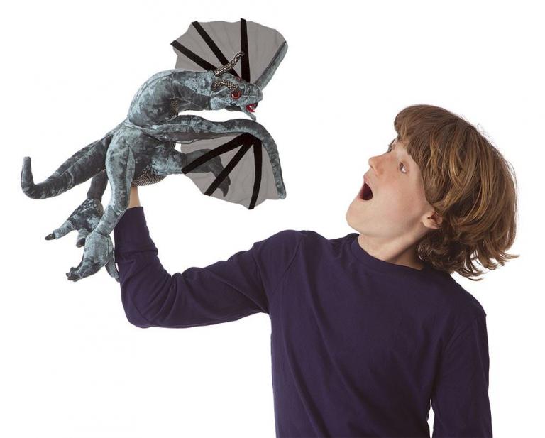 Tier-Handpuppe von Folkmanis - Drache Jabberwock