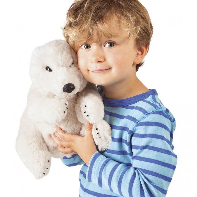 Eisbär - Folkmanis Handpuppe