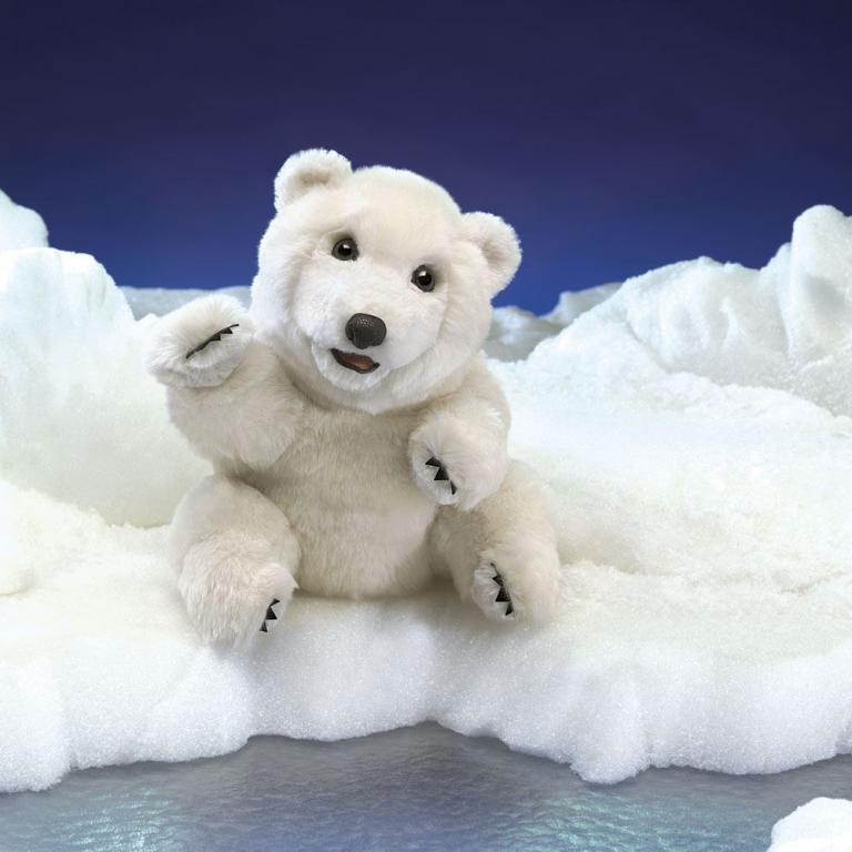 Eisbär - Folkmanis Handpuppen