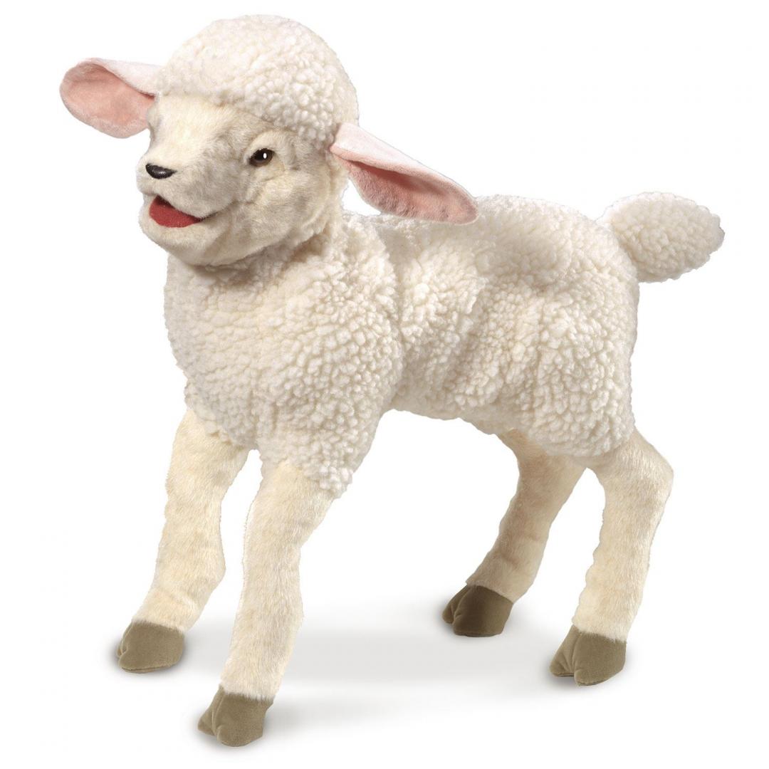 Lamm - Folkmanis Handpuppe - Die sehr realistisch aussehenden Tier-Handpuppen von Folkmanis zeichnen sich aus durch ihre hohe Qualität und besondere Liebe zum Detail. Lamm - Folkmanis Handpuppe