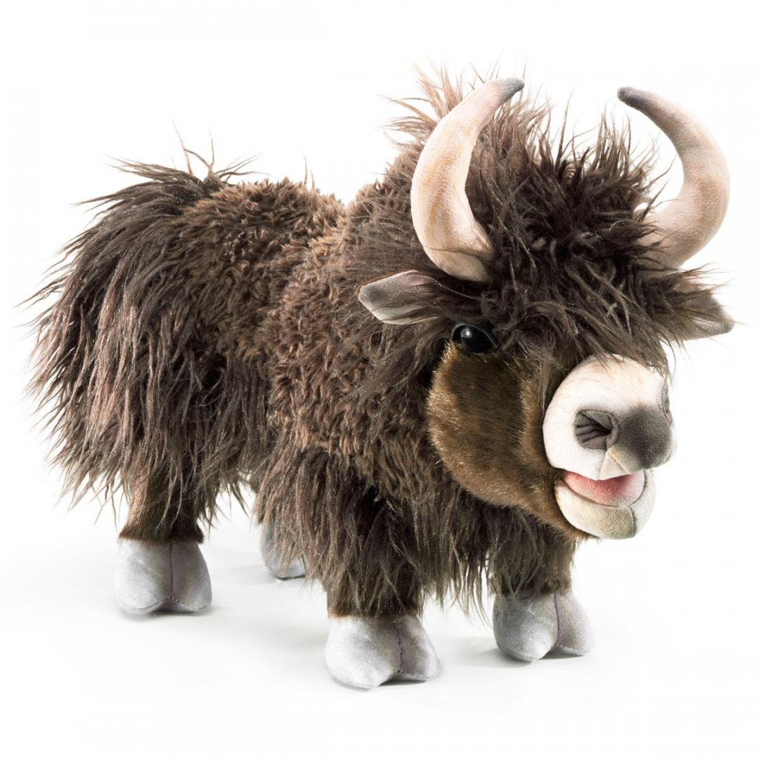 Yak - Folkmanis Tier-Handpuppe - Die sehr realistisch aussehenden Tier-Handpuppen von Folkmanis zeichnen sich aus durch ihre hohe Qualität und besondere Liebe zum Detail. Yak - Folkmanis Tier-Handpuppe