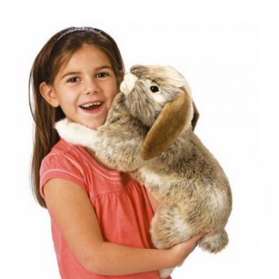 Tier-Handpuppe von Folkmanis - Hasen