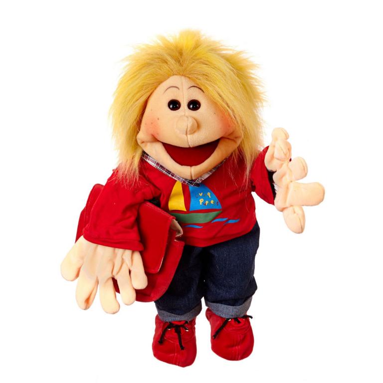 Living Puppets Handpuppe - Kleiner Lasse - die menschliche Handpuppe mit Klappmaulprinzip