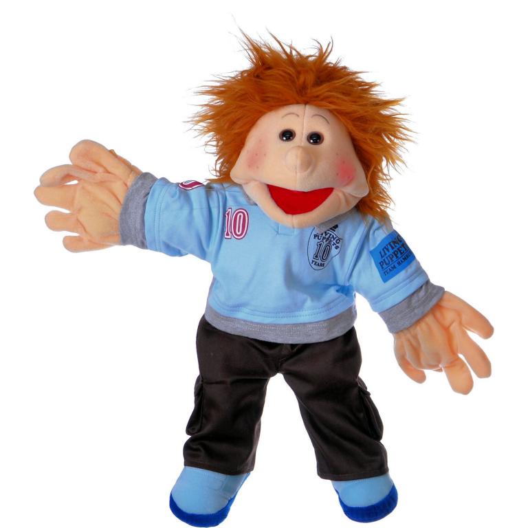 Living Puppets Handpuppe kleiner Thilo - die menschliche Handpuppe mit Klappmaulprinzip