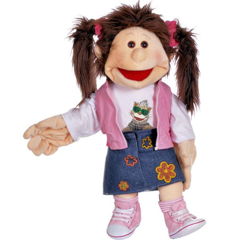 Living Puppets Handpuppe - Monique - die menschliche Handpuppe mit Klappmaulprinzip