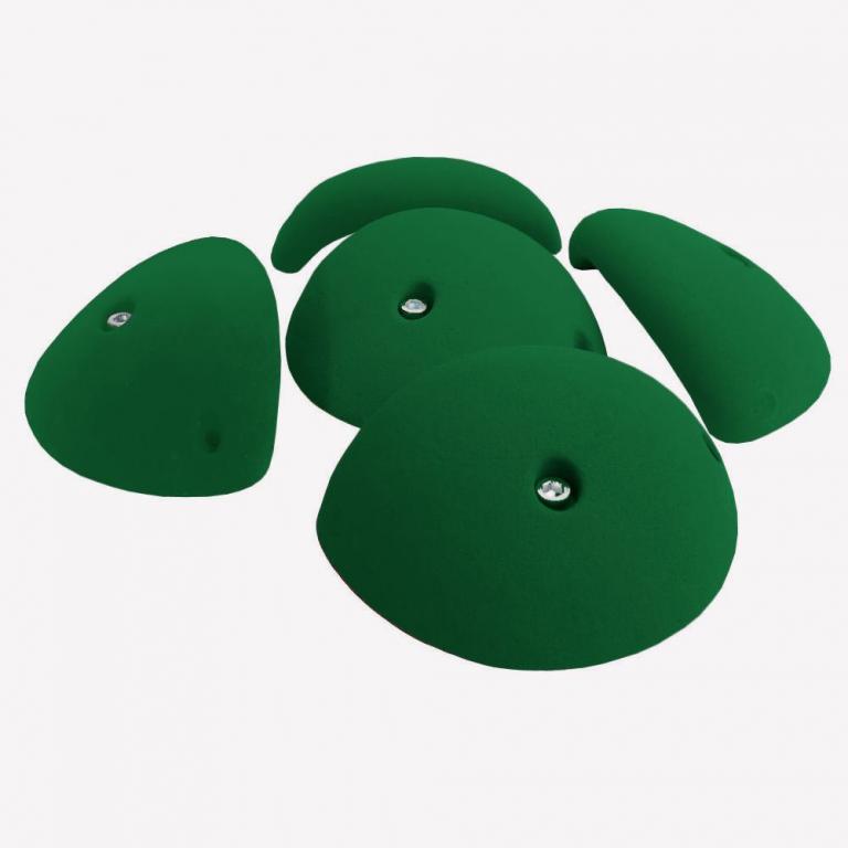 Henkel-Klettergriff-Kelle - grün - ergonomisch geformte Griffe, die man gut greifen kann
