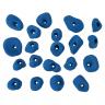 Klettergriffe-DELUXE-Wellness - blau - Set mit 20 Klettergriffen aus der MOVE-Reihe