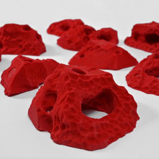 Klettergriffe-DELUXE-Rock-Cavities - Klettergriffe-Set für mittlere bis schwere Kletterrouten