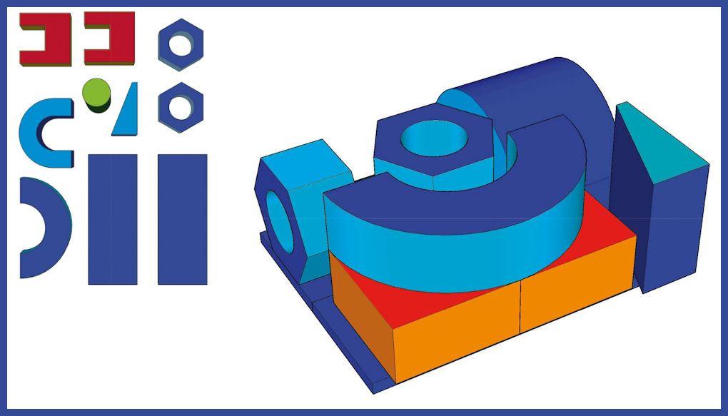 Baumodul MAXI 10-teilig - Motorik-Bausteine - strapazierfähig, langlebig und mit sinnvollen Details ausgestattet. Entsprechen der DIN EN 71 Teil 3. Baumodul MAXI 10-teilig - nach DIN EN 71