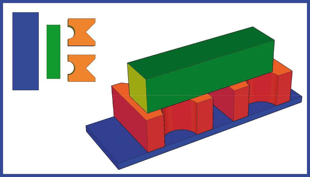 Baumodul MAXI 4-tlg. die Motorik-Bausteine sind strapazierfähig, langlebig und mit sinnvollen Details ausgestattet. Sie Entsprechen der DIN EN 71 Teil 3. Baumodul MAXI 4-tlg. nach DIN EN 71