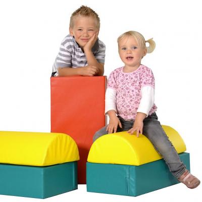 Bausteinsatz MAXI 5-teiliges Set - Motorik-Bausteine für Kinder ab 4 Jahren