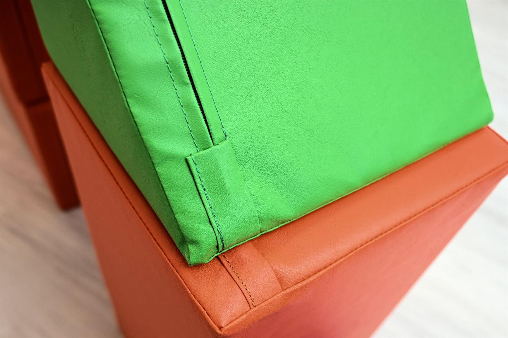Angebot Bausteinsatz MAXI - mit verdecktem Reißverschluss - 7-teilig - Mit den Großbausteinen aus Schaumstoff wird die Motorik der Kinder auf eine sehr spielerische Art geschult. Angebot Bausteinsatz MAXI - mit verdecktem Reißverschluss - Großbausteine für Kinder ab 4 Jahren