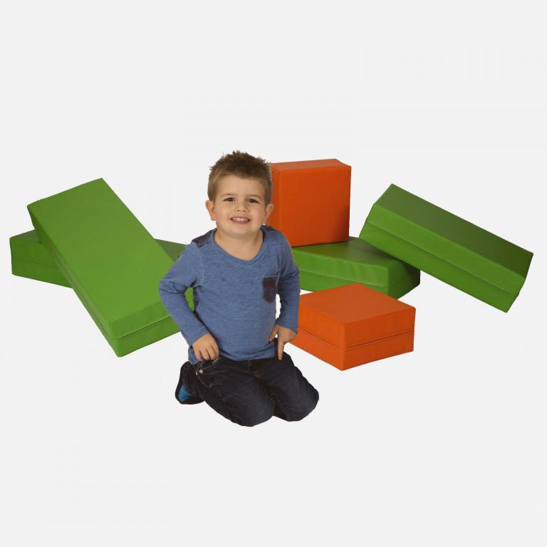 Bausteinsatz MAXI 6-tlg. - Motorik-Bausteine für Kinder ab 4 Jahren