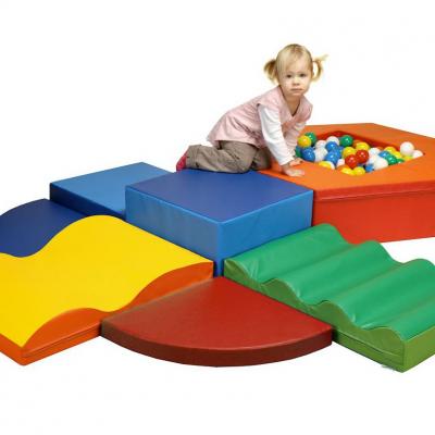 Bausteinsatz MEDI 8-teiliges Set - Motorik-Bausteine für Kinder ab 2 Jahren