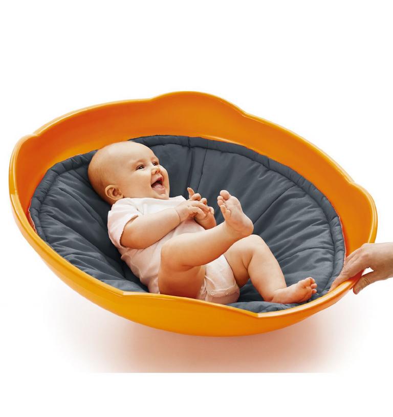Mini Top - mit Kissen - Spielkreisel für Kleinkinder von 0 bis 4 Jahren