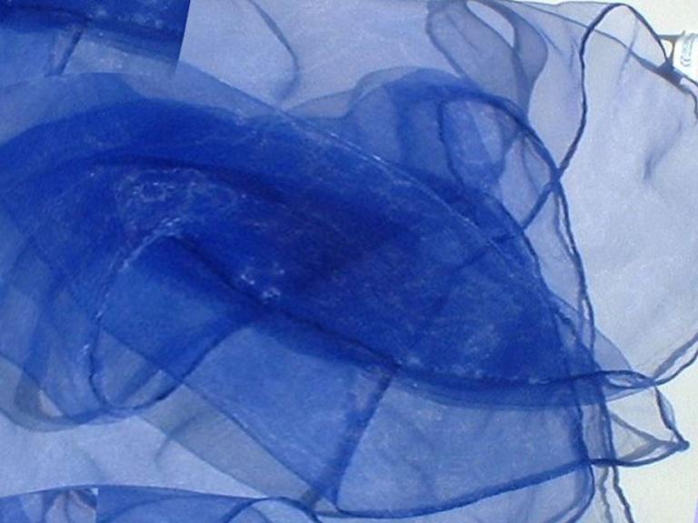 Jongliertücher blau - leichte, hochwertige Chiffontücher