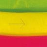 Jongliertuch neongelb - hochwertiges leichtes Chiffontuch