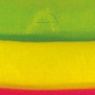 Jongliertuch neongrün - hochwertiges leichtes Chiffontuch