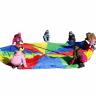 Schwungtuch 3,5 m - aus buntem, leichtem, feuerhemmendem Polyester