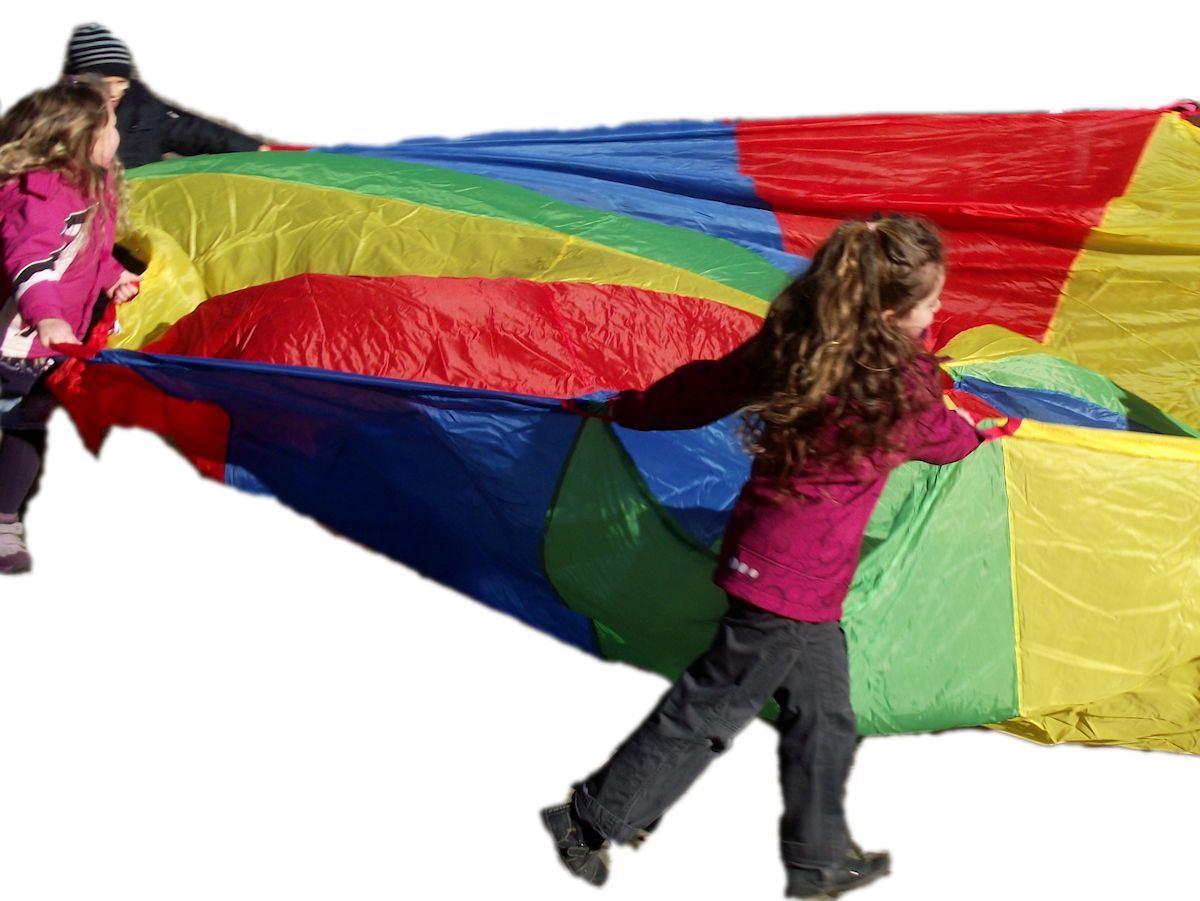 Schwungtuch-Spiel "Kennenlern-Spiel" - Schwungtücher sind das ideale Spiel- und Therapiegerät für zahlreiche Aktivitäten mit Kindern und Erwachsenen, für kleine und große Gruppen. Schwungtuch-Spiel "Kennenlern-Spiel" - Übungen für Kinder mit dem Schwungtuch