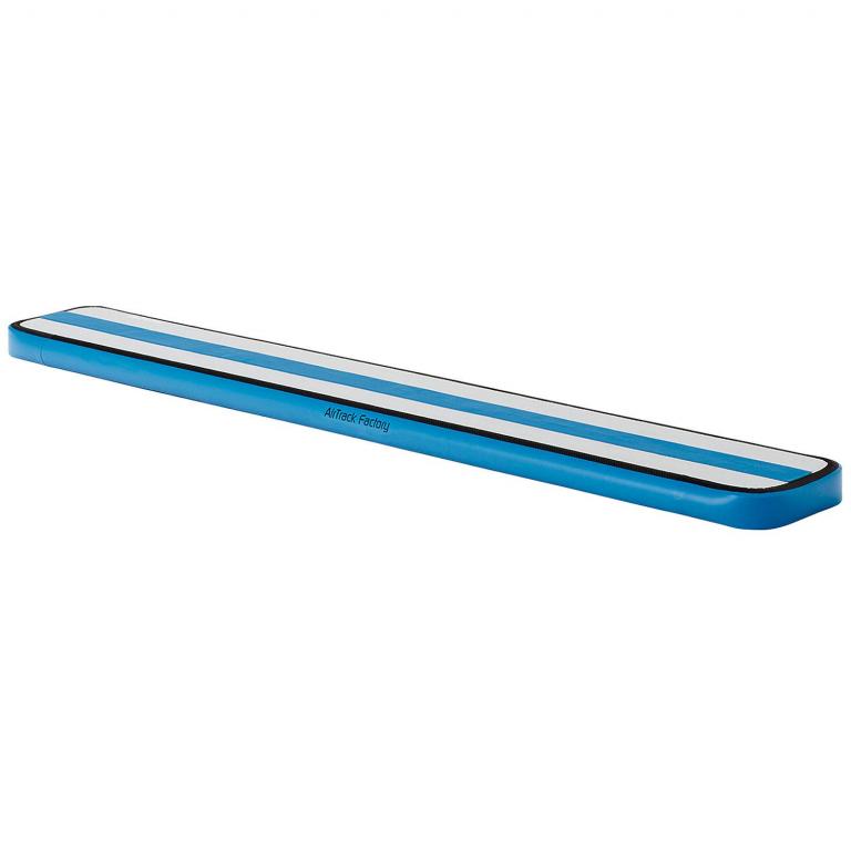 Air Beam - blau - schmale, luftgefüllte Airtrack Factory Bahn mit Mittellinie