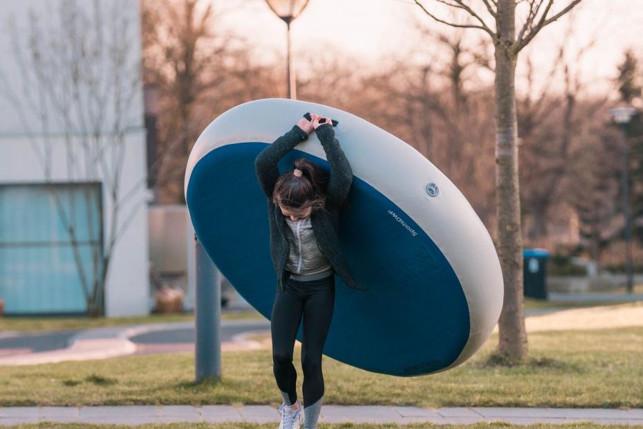 Airspot - großes Trampolinkissen