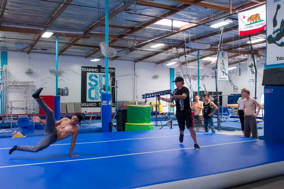AirTrick - im Trainingscenter