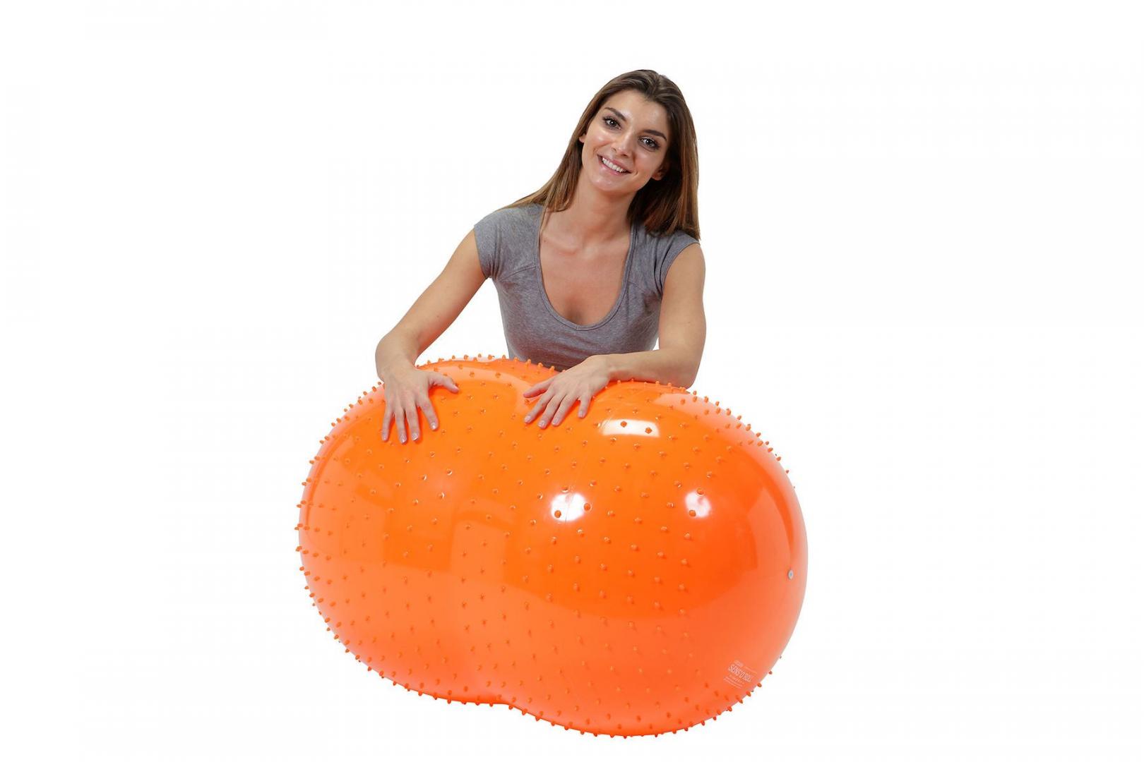 Senso o Roll - orange - Physio Rolle von Gymnic mit sensorischen Noppen. Diese besondere Oberfläche erlaubt einen festen Griff und eine angenehme Massage. Senso o Roll - orange - Physio Rolle von Gymnic mit sensorischen Noppen