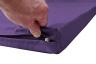 Fallschutzmatte-Reissverschluss-lila - für große Sicherheit beim Turnen und Toben - nach DIN EN 1177:2008-08