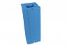 Säulenschutz rechteckig in hellblau - Schutzpolster für rechteckige Säulen