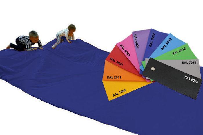Abenteuermatte-Krabbelmatte-dunkelblau - Premium Spielmatte / Krabbelmatte mit flexiblen Kern