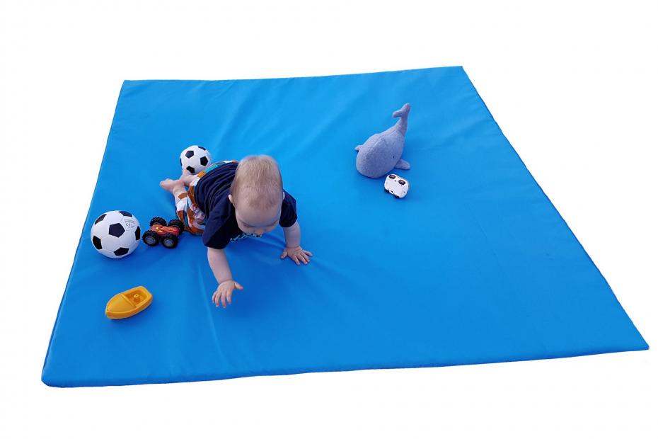 Spielmatte in blau