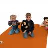 Spielmatte-Krabbelmatte-Kinder - Wendeturnmatte - beidseitig nutzbar zum Spielen und Krabbeln
