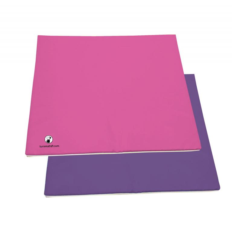 Spielmatte-LILA-PINK - Wendeturnmatte - beidseitig nutzbar zum Spielen und Krabbeln