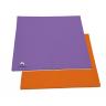 Spielmatte-ORANGE-LILA - Wendeturnmatte - beidseitig nutzbar zum Spielen und Krabbeln