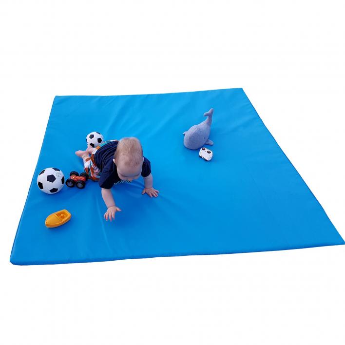 Spielmatte-Babymatte - Wendeturnmatte - beidseitig nutzbar zum Spielen und Krabbeln