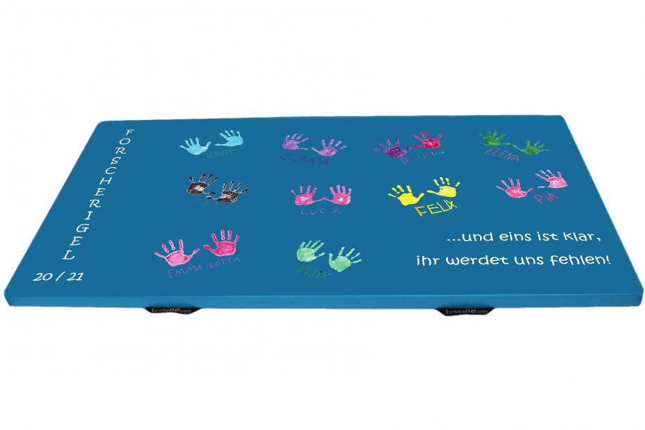 Abschiedsgeschenk der Kindergartenkinder