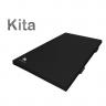 Kita-Turnmatte-schwarz - mit speziellem, leichten Mehrschicht-Kern