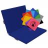 Faltmatte-Color-dunkelblau - Standard-Turnmatte in klappbarer Ausführung