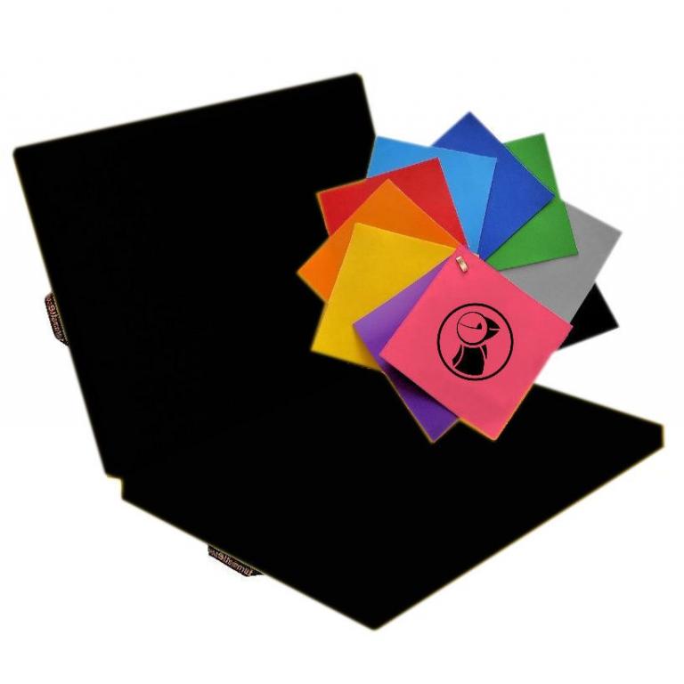 Faltmatte-Color-schwarz - Standard-Turnmatte in klappbarer Ausführung