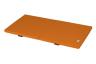 Klappmatte-auseinander-orange - Faltmatte original turnmatte.com