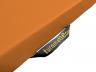 Leichtturnmatte-Soft mit Tragegriffe - orange - hochwertige Turnmatte mit hautsympathischen und robusten Bezug